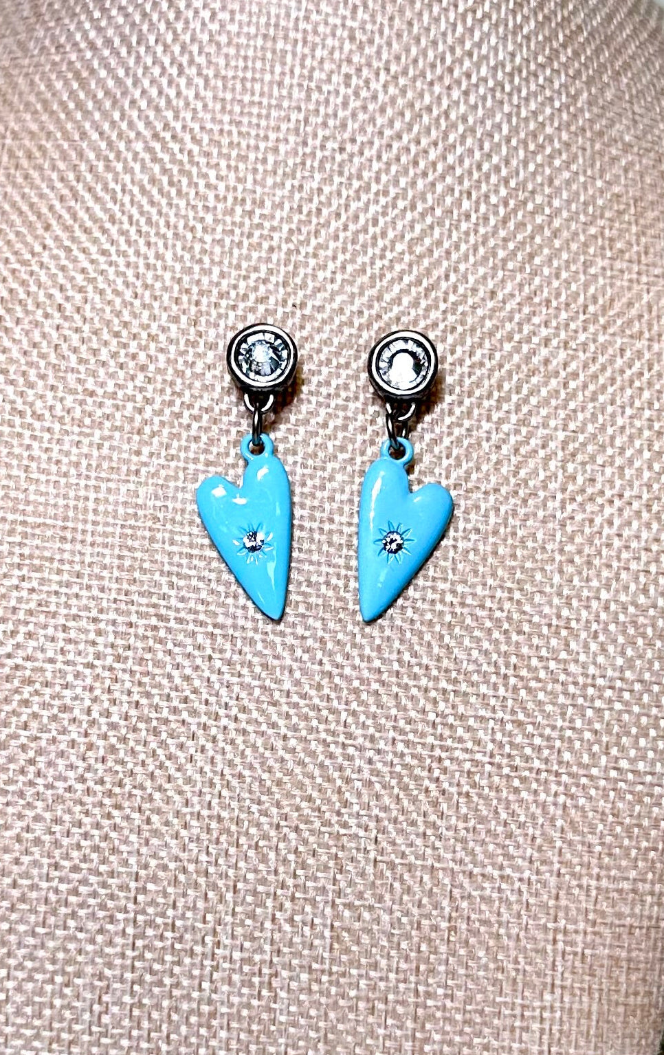 Seabreeze Heart Earrings