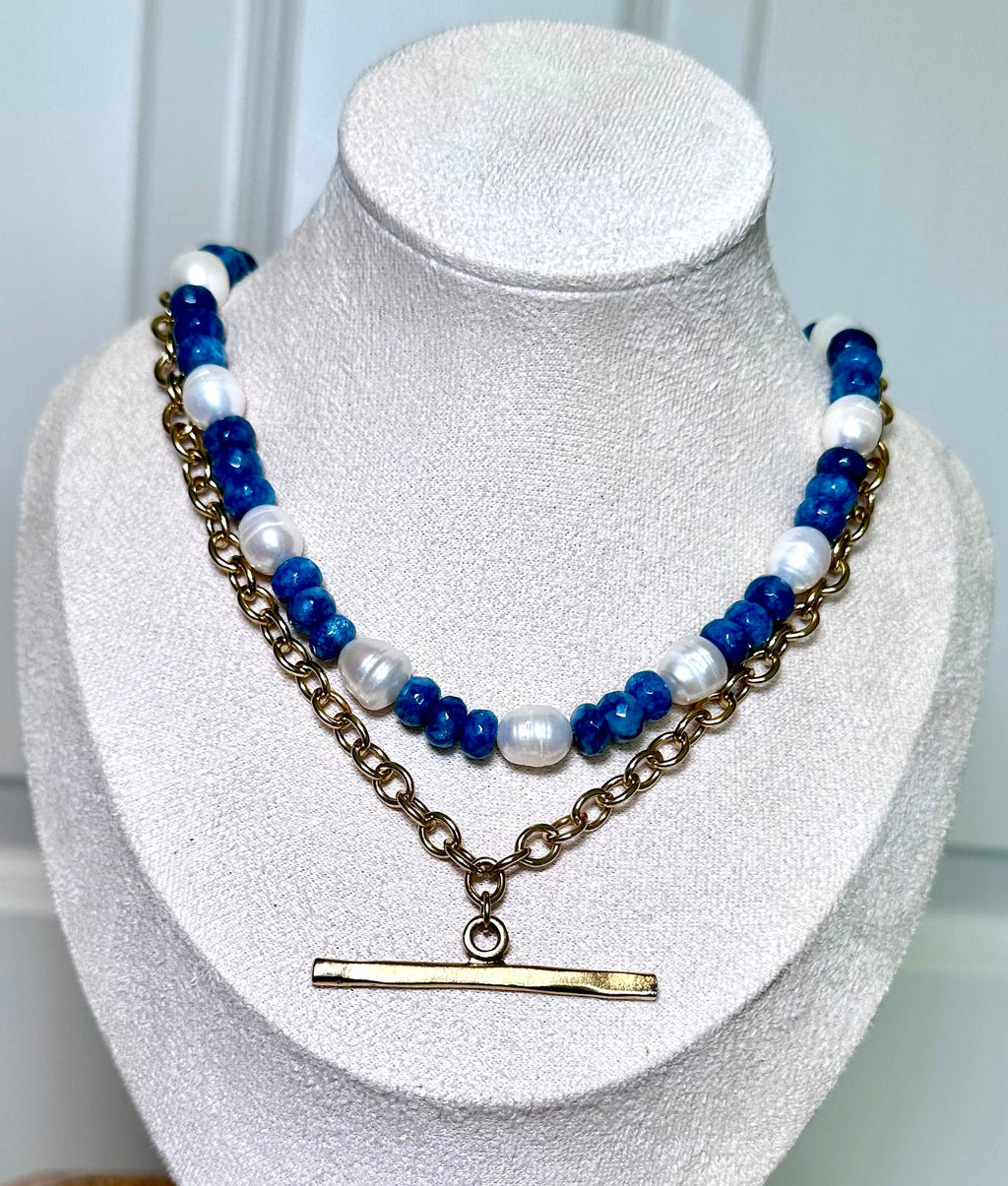Golden Line Necklace