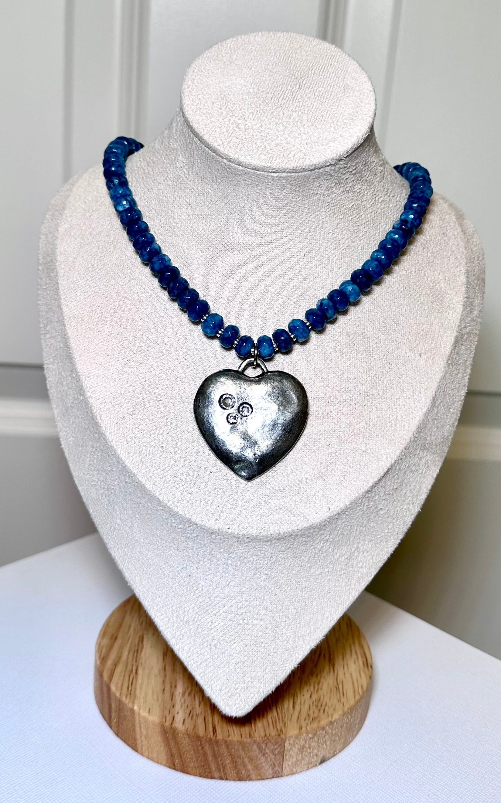 Midnight Heart Necklace
