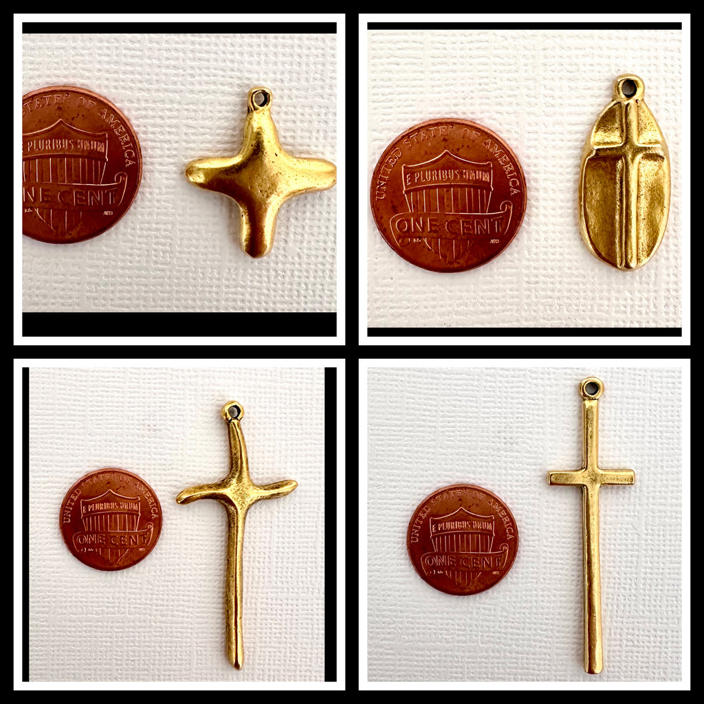 Simply Faith Cross Charms for Necklaces & Bracelets