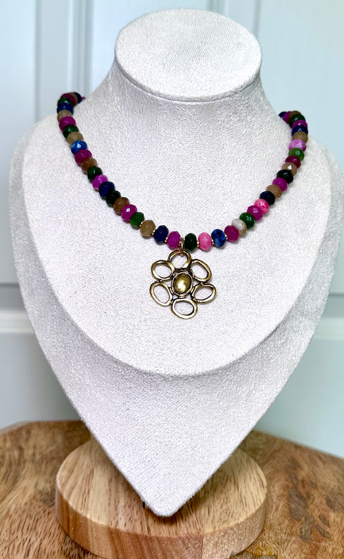 Bohemian Bloom Necklace