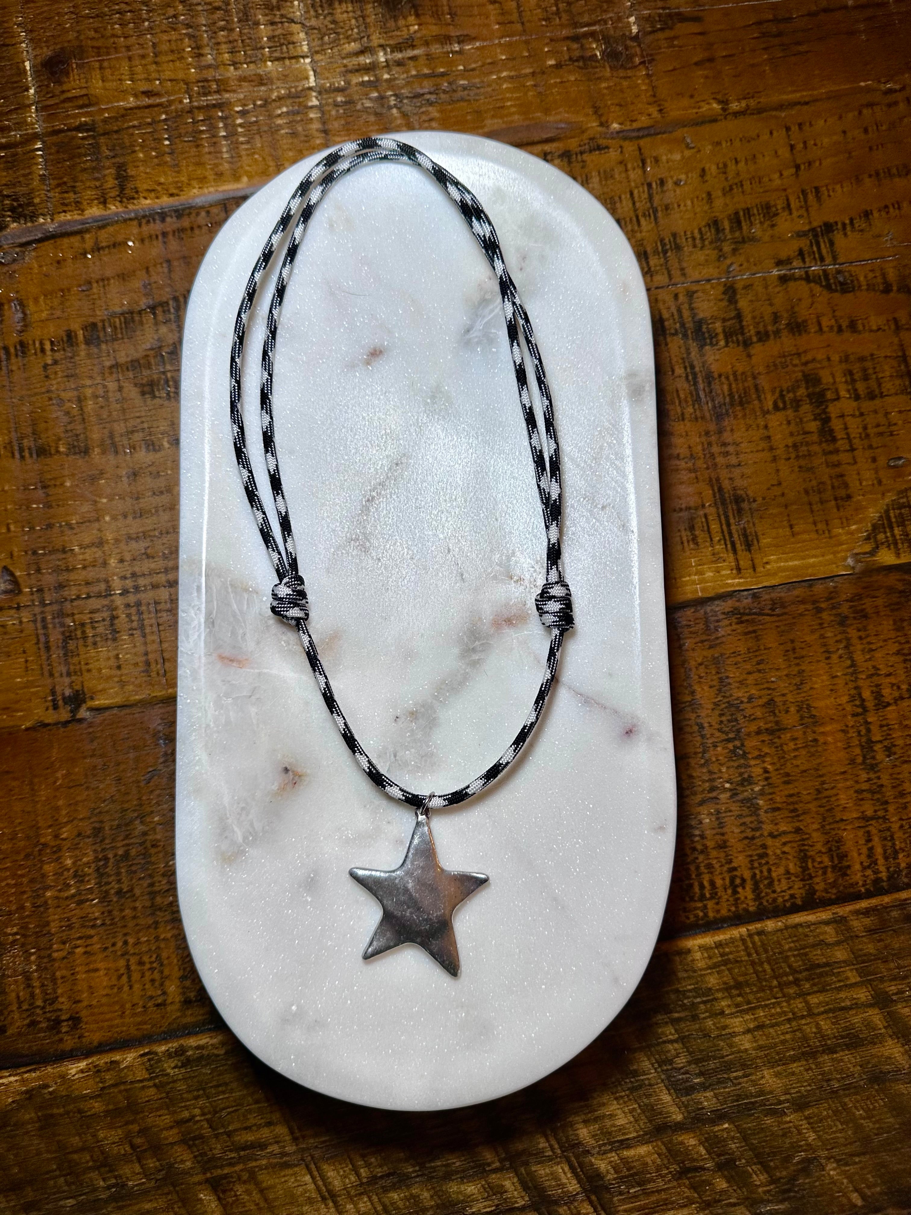 Summit Star Cord Necklace