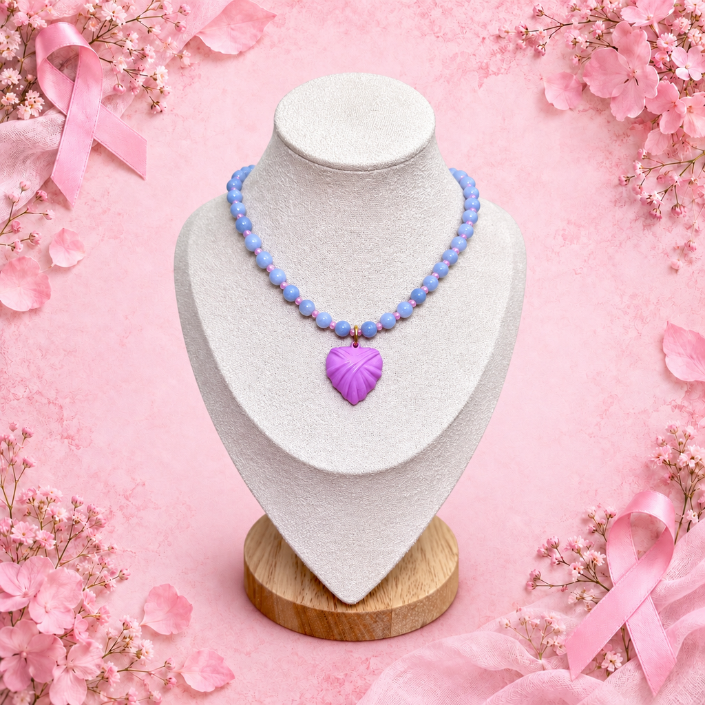 Periwinkle Petals Necklace