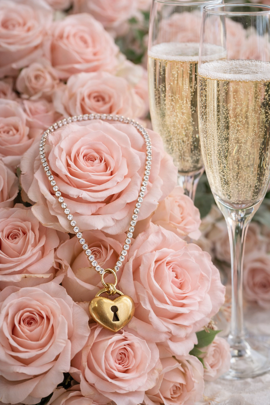 Lockstep Heart Necklace