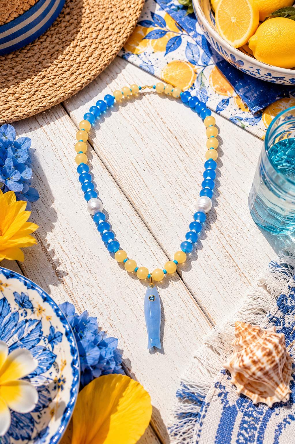 Azure Tide Necklace