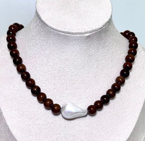 Autumn Pearl Necklace