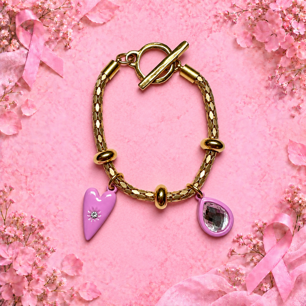 Heart of Hope Charm Bracelet