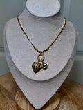 Gilded Heartlight Necklace
