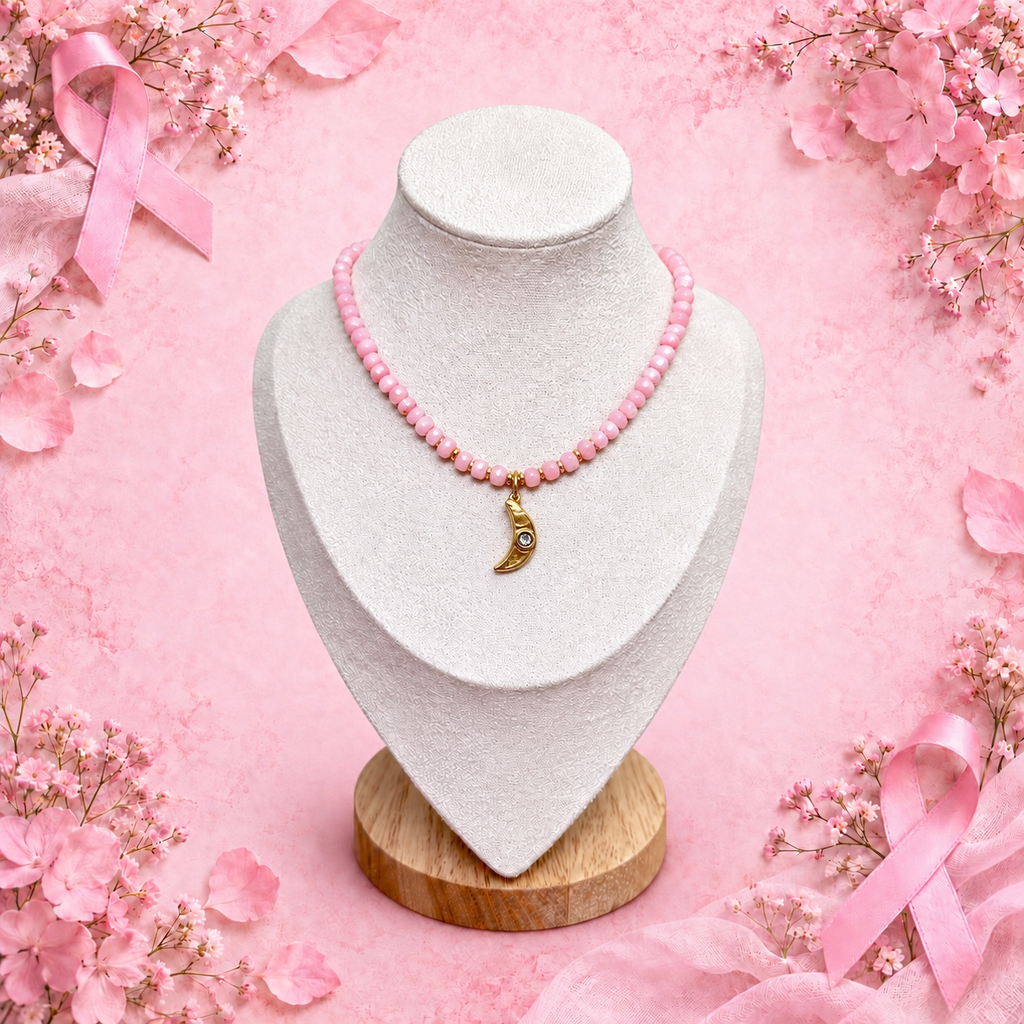 Pink Moonrise Necklace