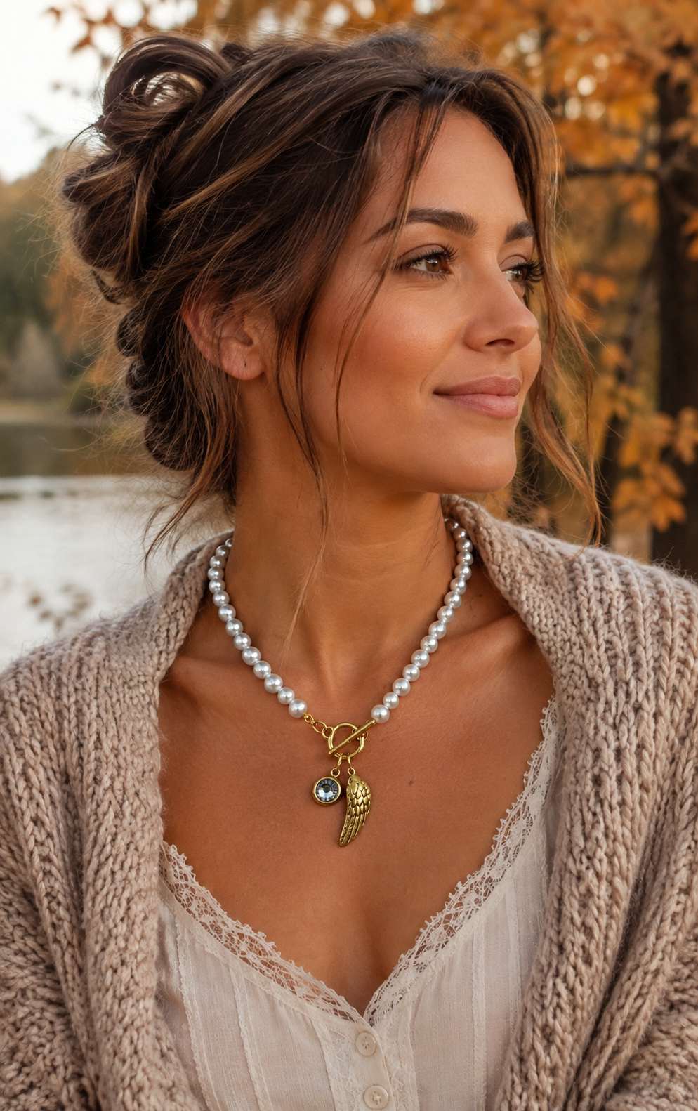 Heaven Sent Pearl Necklace
