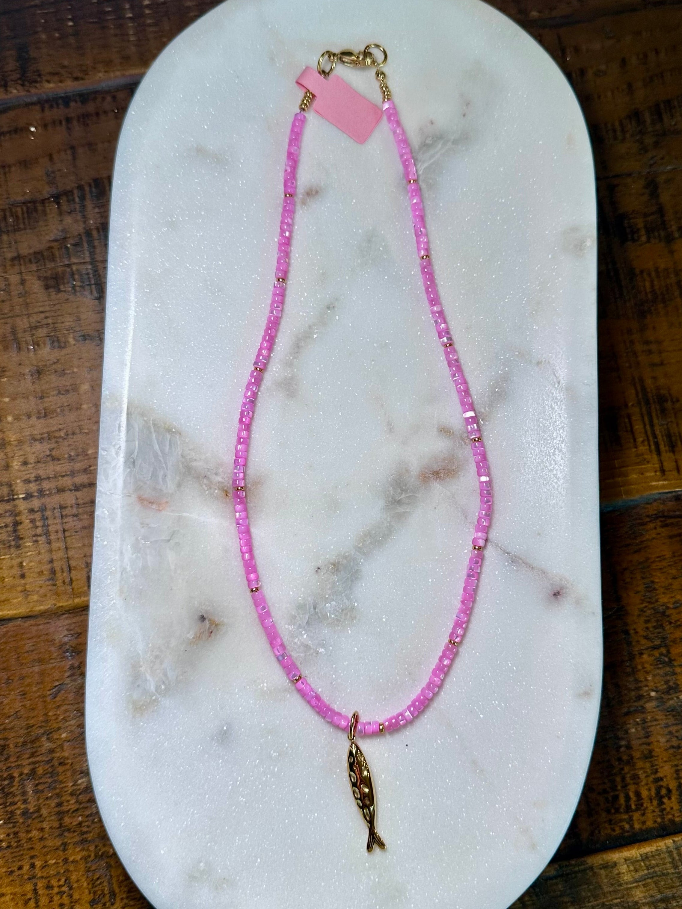 Pink Tide Whisper Necklace