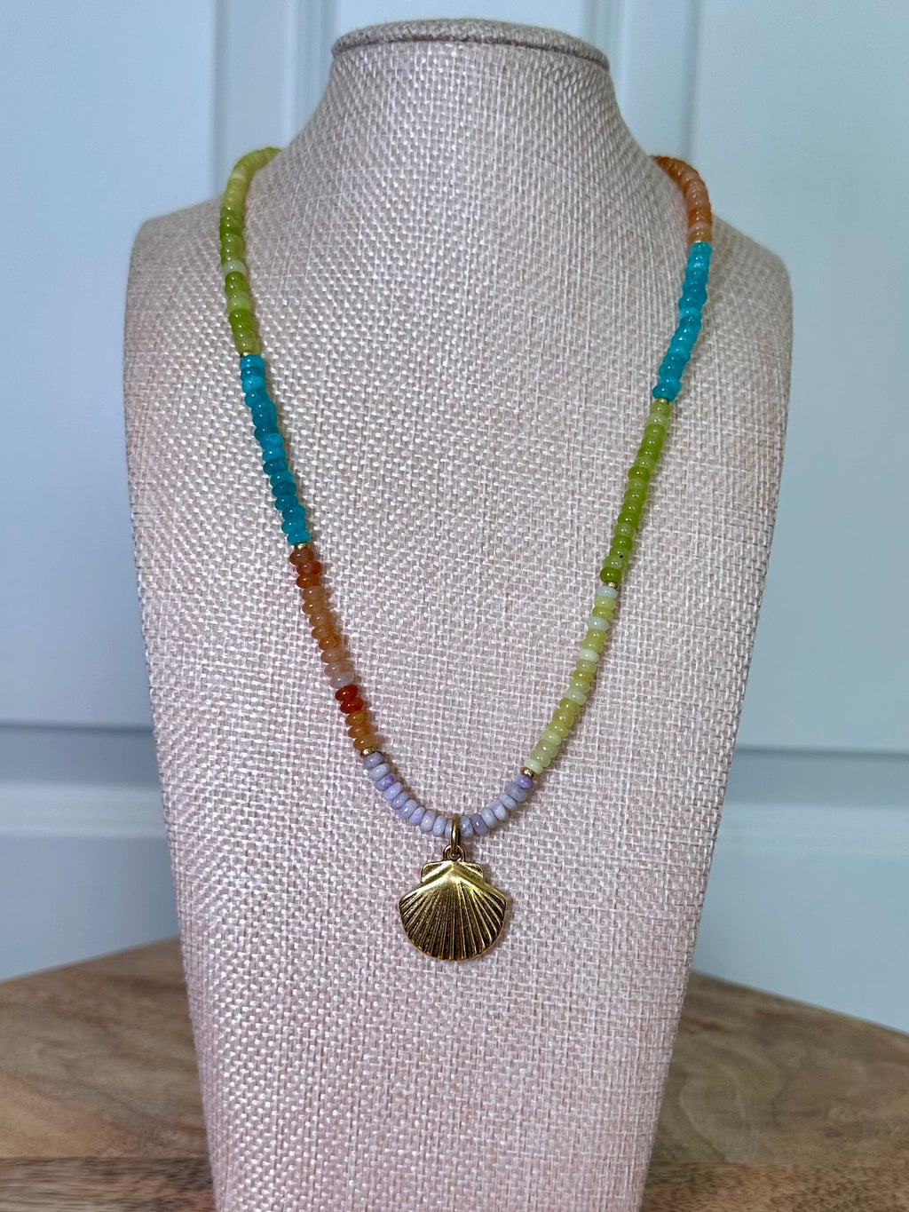 Sunkissed Shoreline Shell Necklace