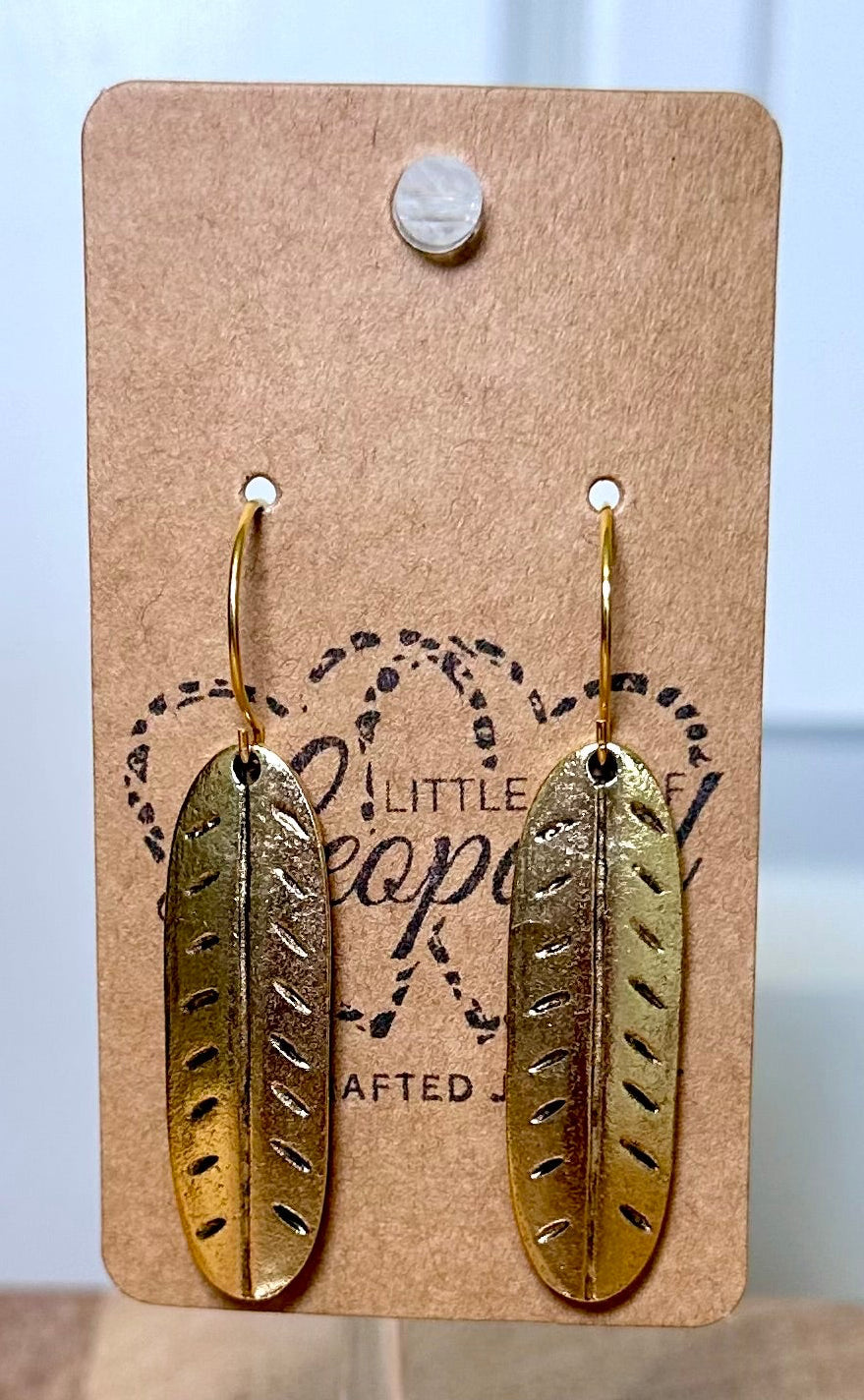 Wanderlight Feather Earrings