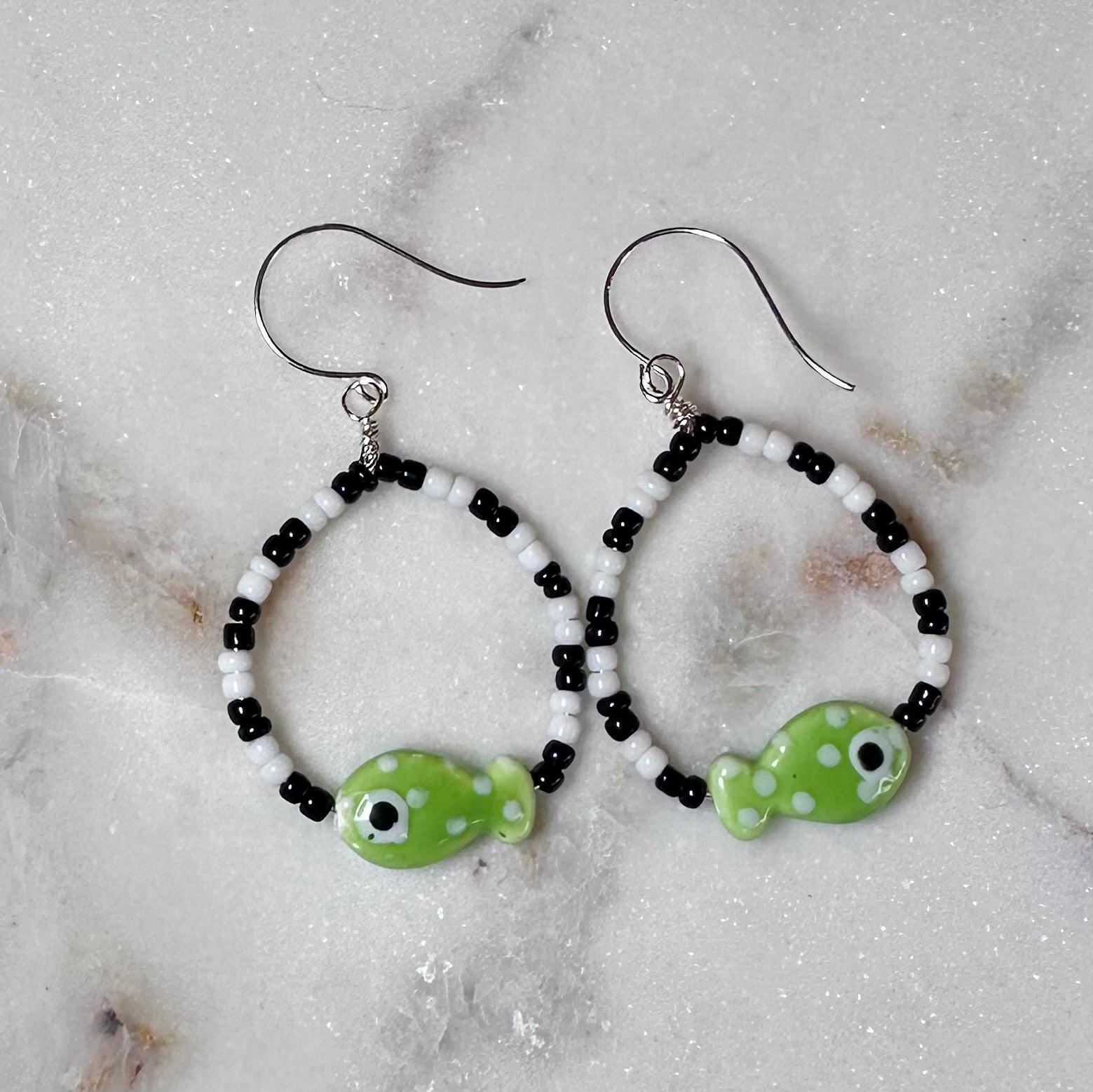 Seafoam Splash Earrings