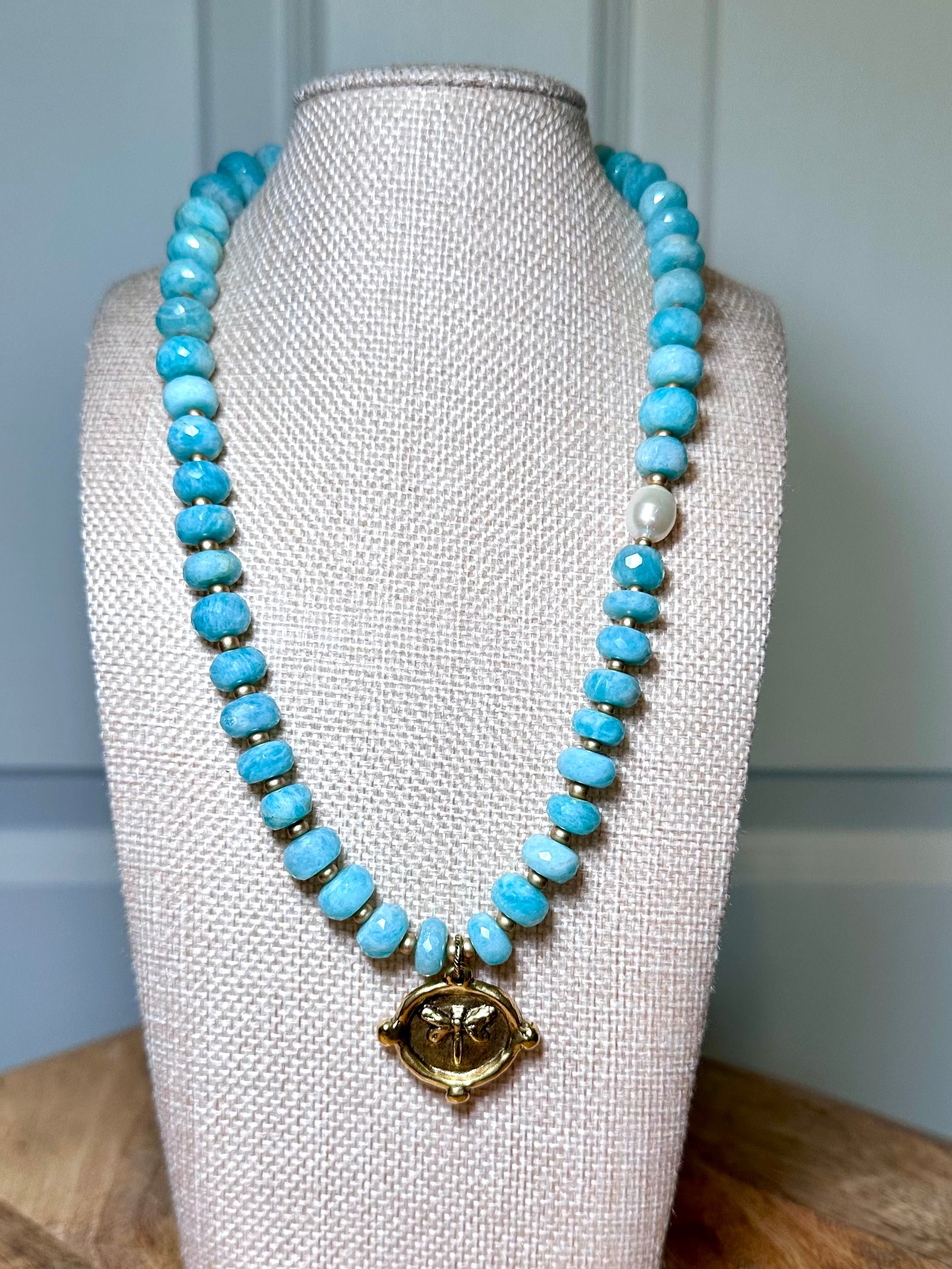 Dragonfly Lagoon Necklace