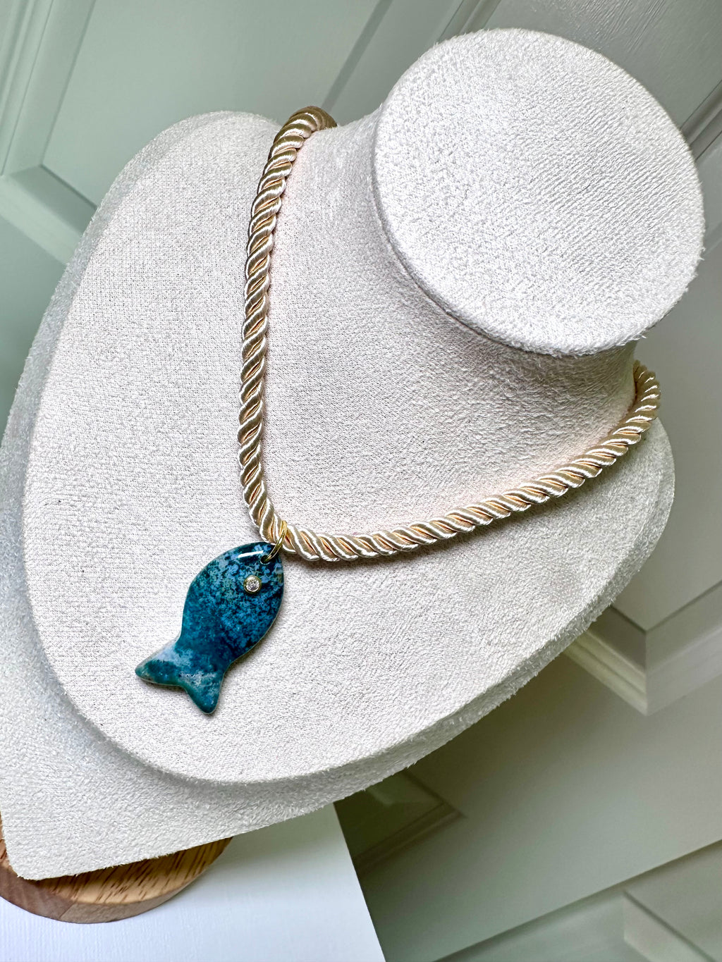 Blue Current Necklace