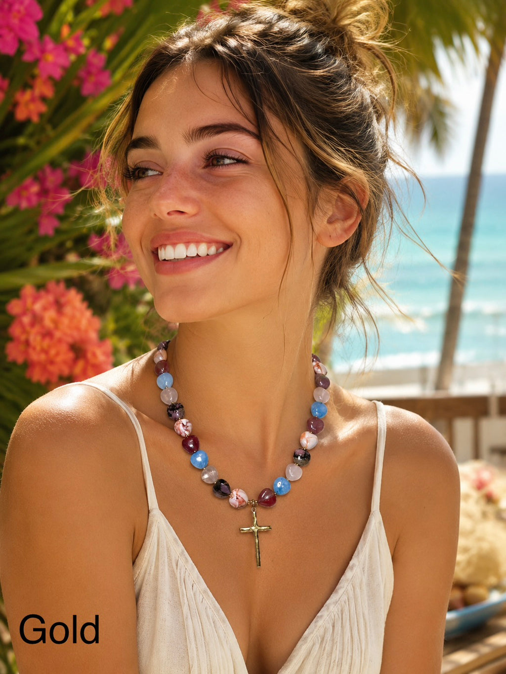 Heart of Grace Cross Necklaces