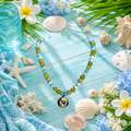 Seafoam Spark Necklace
