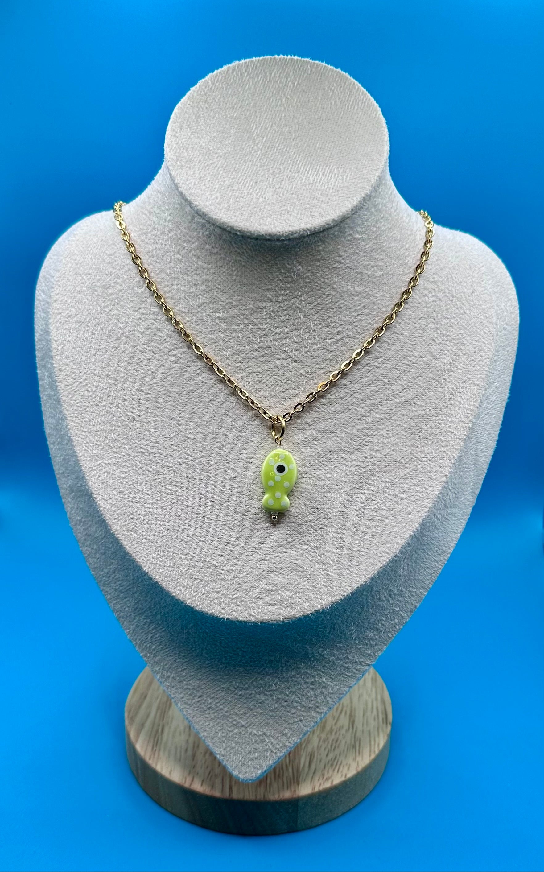 Seafoam Whimsy Necklace Stack