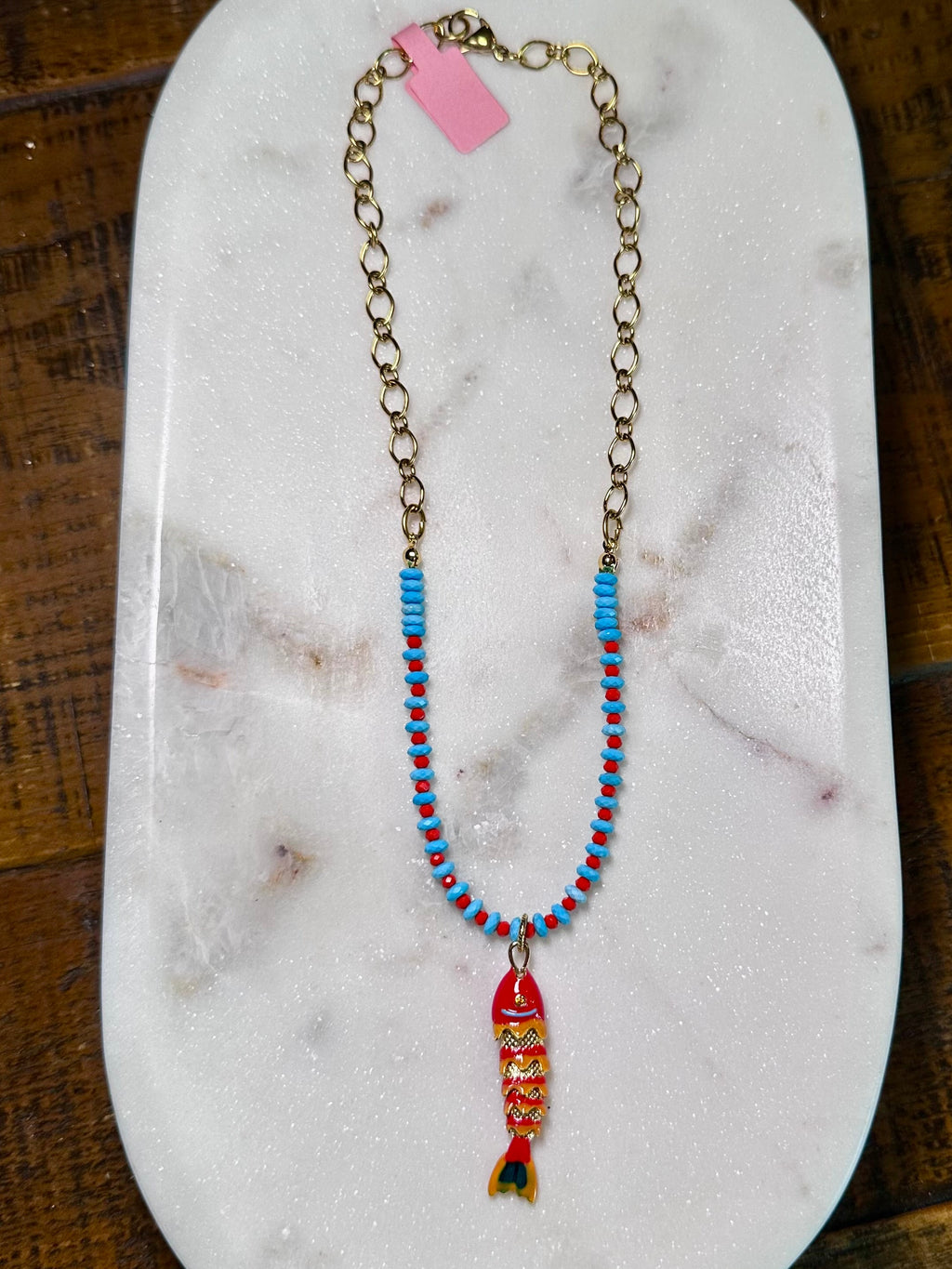 Coral Reef Catch Necklace