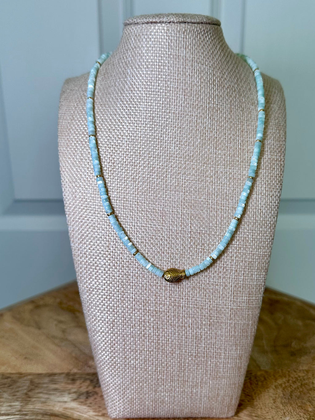 Whispering Tide Fish Necklace