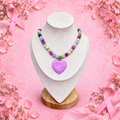Wildflower Heart Necklace
