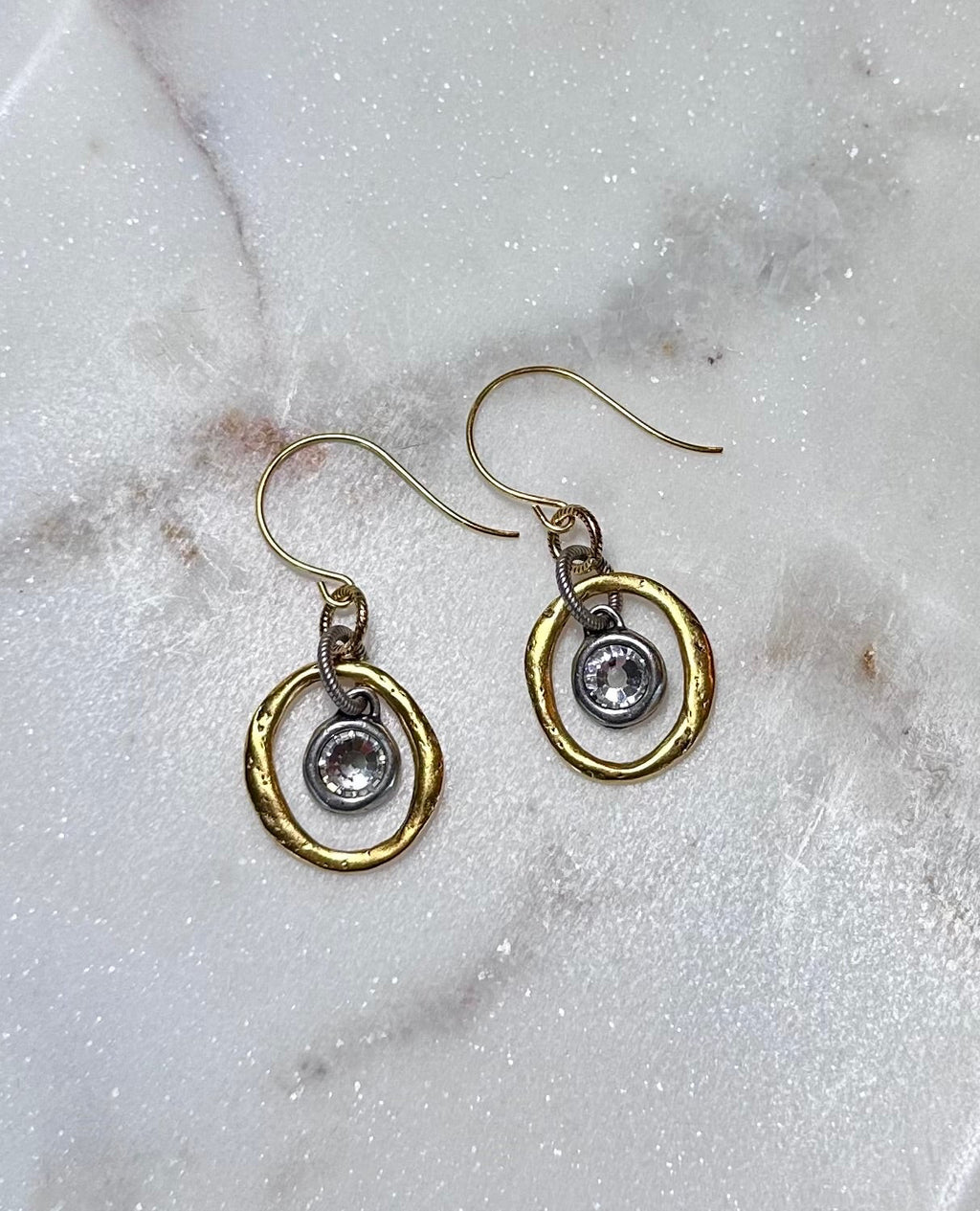 Tidal Halo Earrings