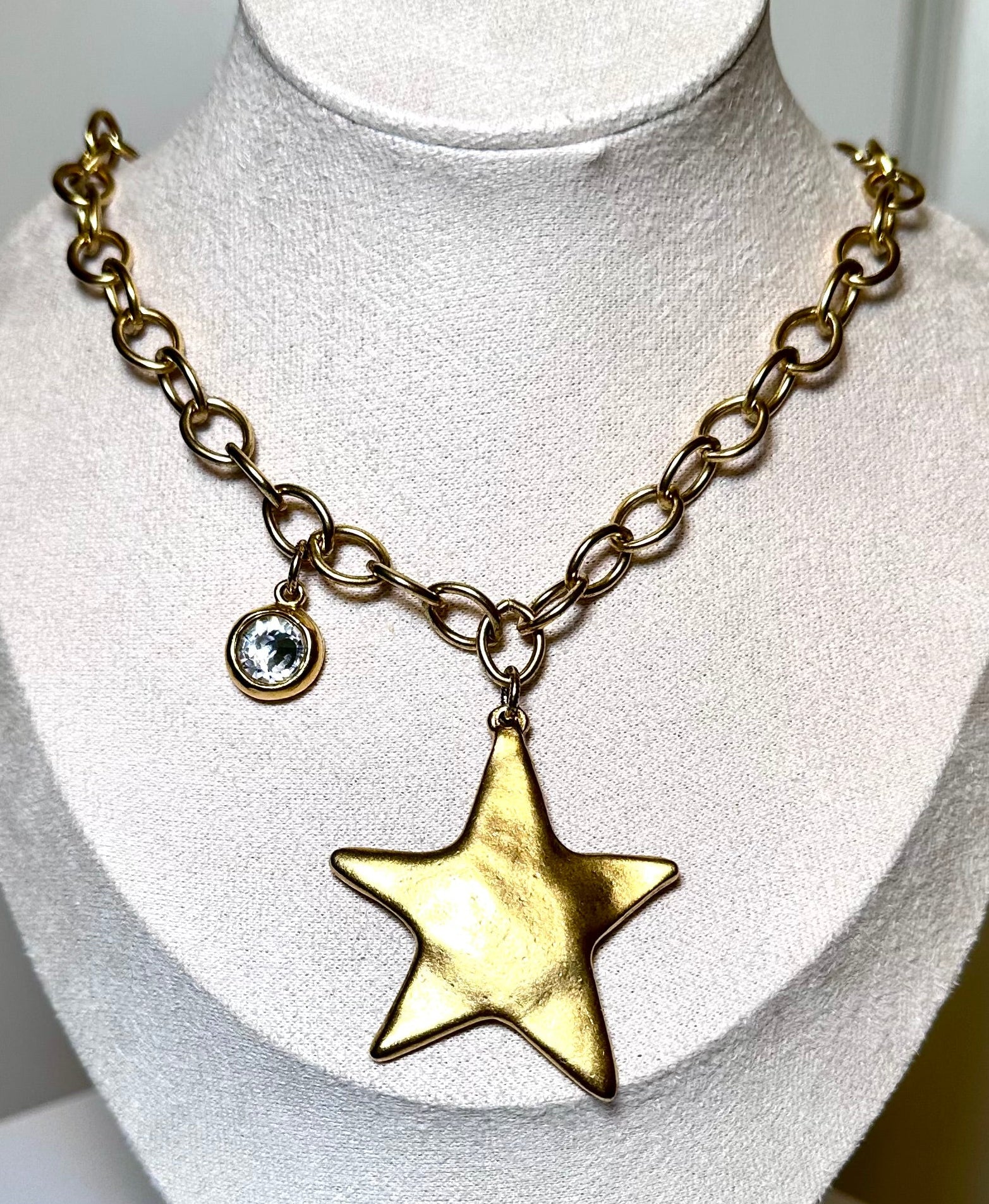Golden Wish Star Necklace