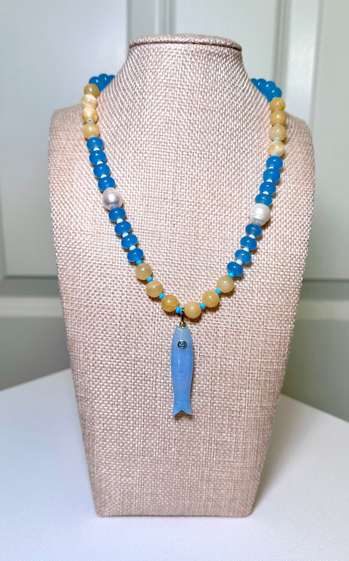 Azure Tide Necklace