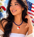 Stars & Stripes Sweetheart Necklace