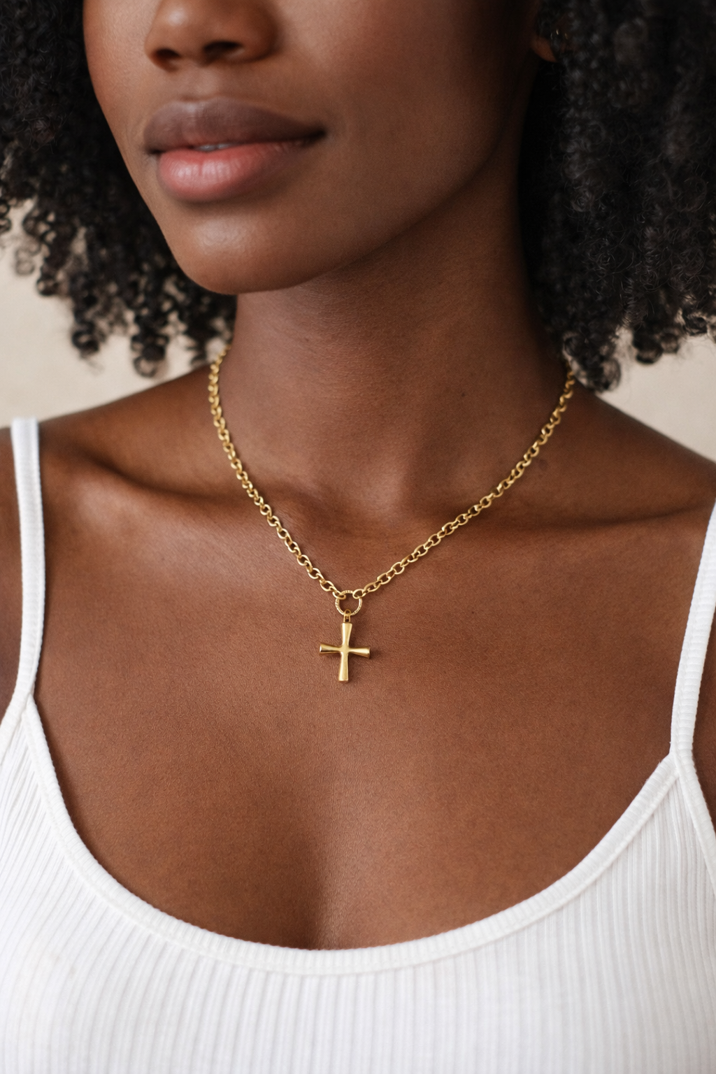 Coastal Faith Cross Necklace