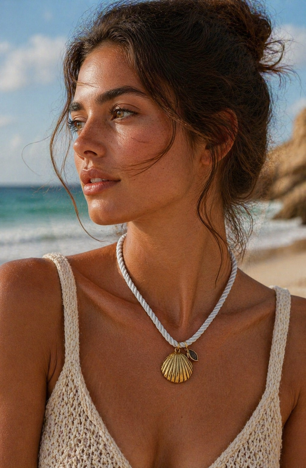 Coastal Tide Rope Necklace