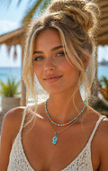 Coral Coast Necklace Stack