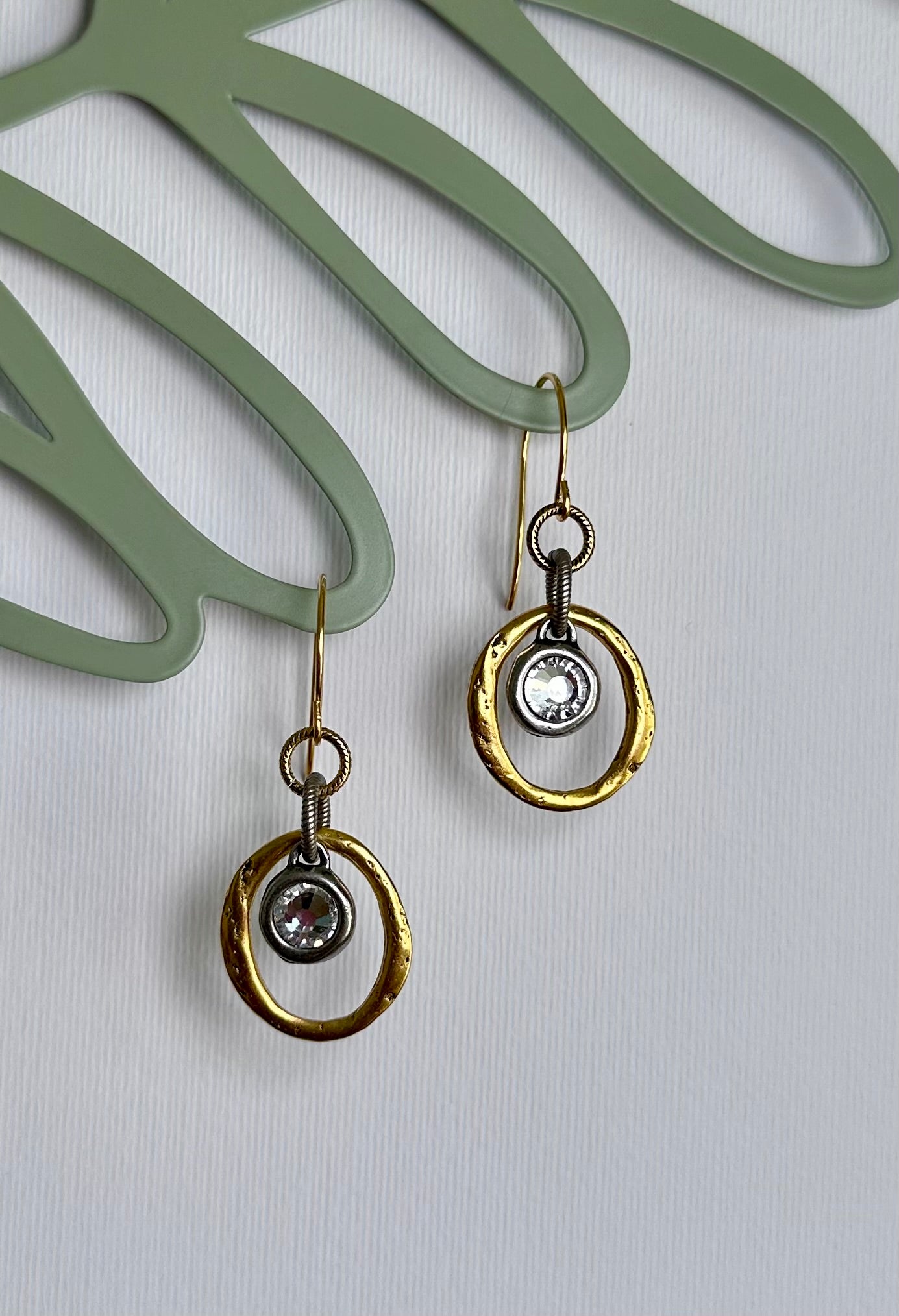 Tidal Halo Earrings