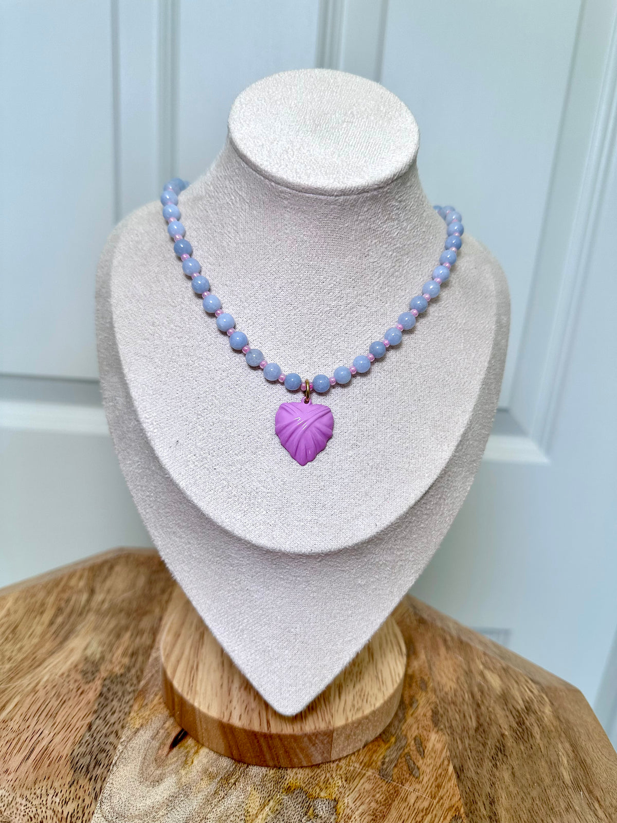 Periwinkle Petals Necklace