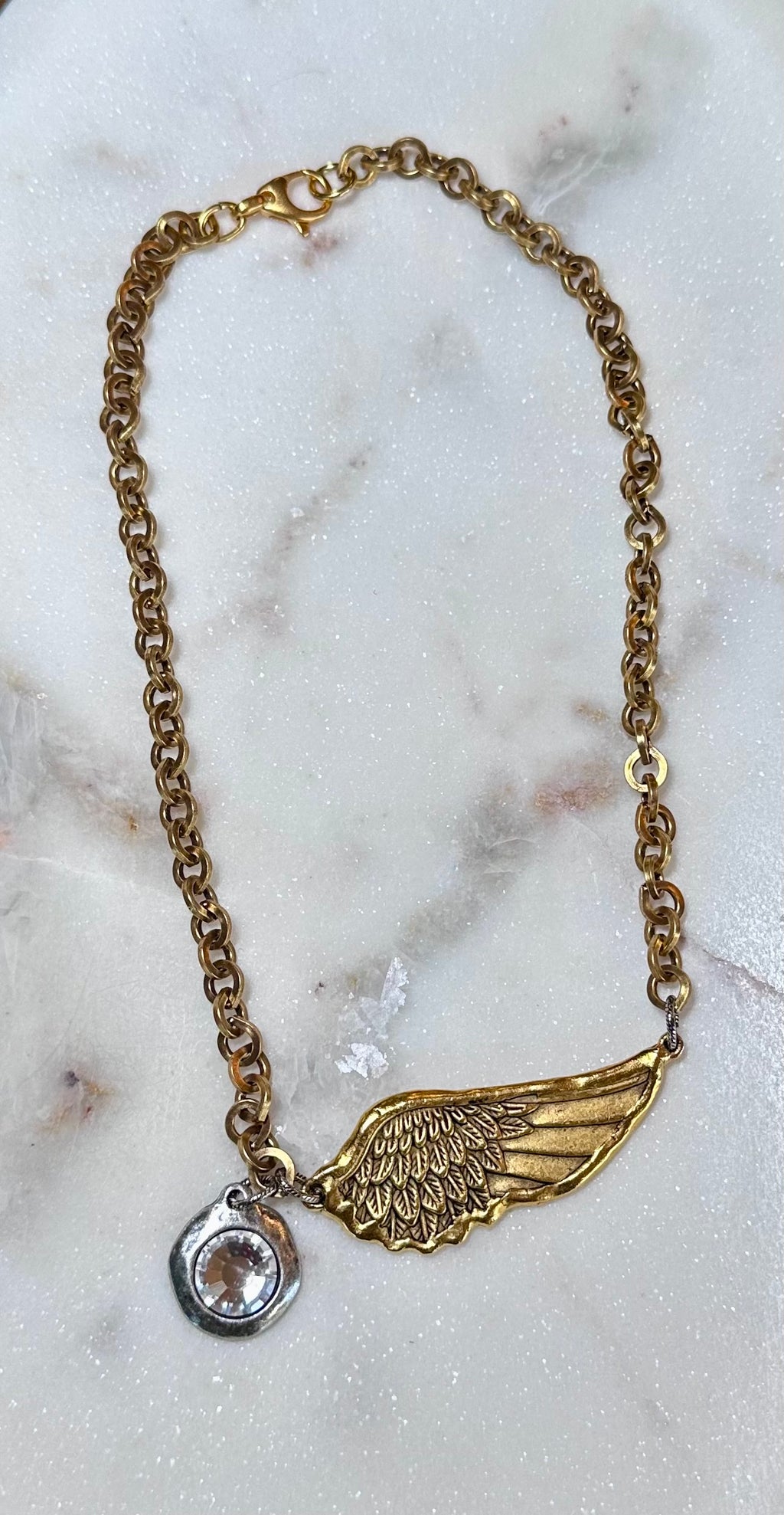 Heaven’s Whisper Wing Necklace