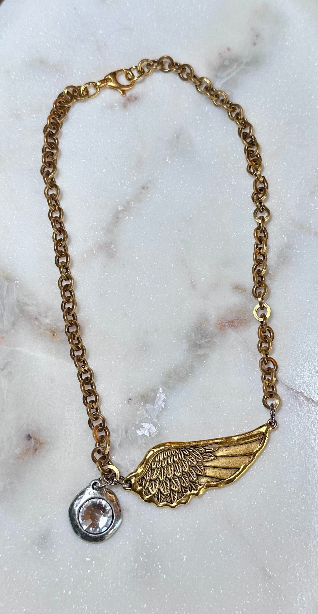 Heaven’s Whisper Wing Necklace