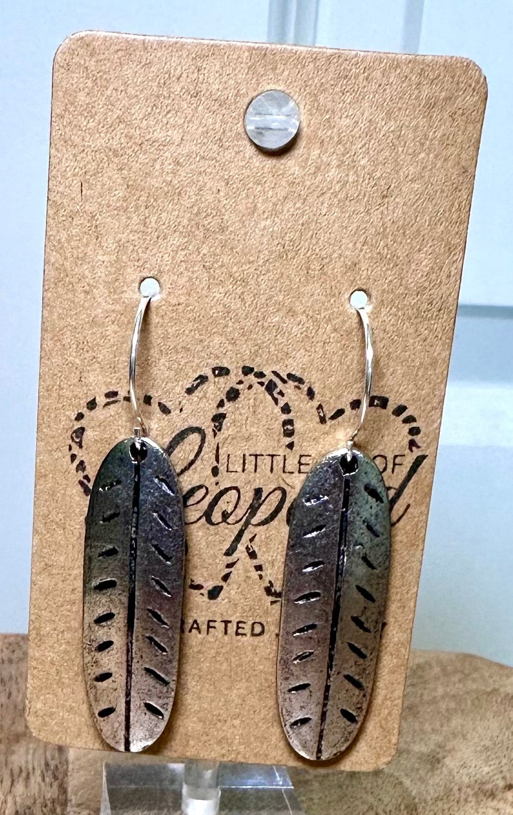 Wanderlight Feather Earrings