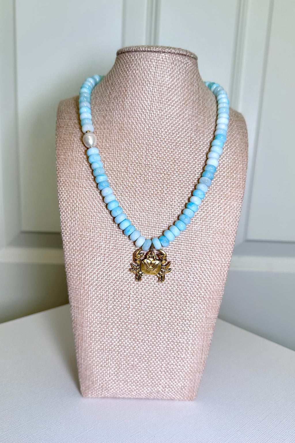 Seabreeze Crab Necklace