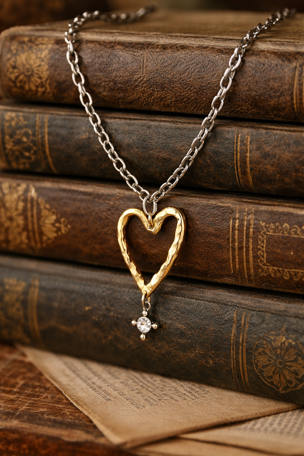Open Heart Necklace