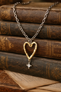 Open Heart Necklace