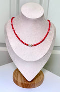 Coral Pearl Necklace