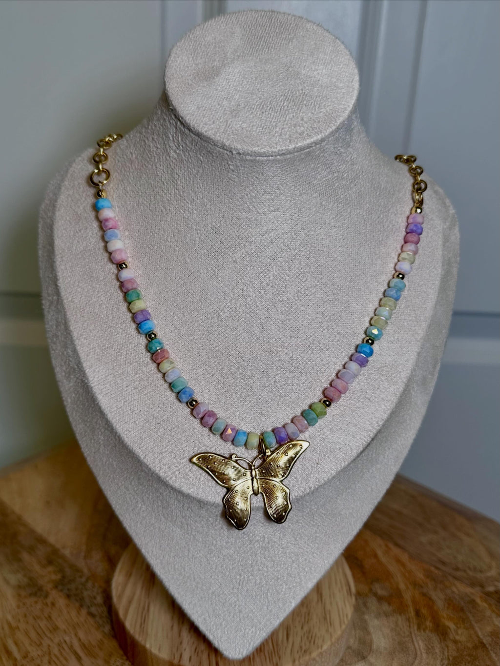Pastel Wings Necklace