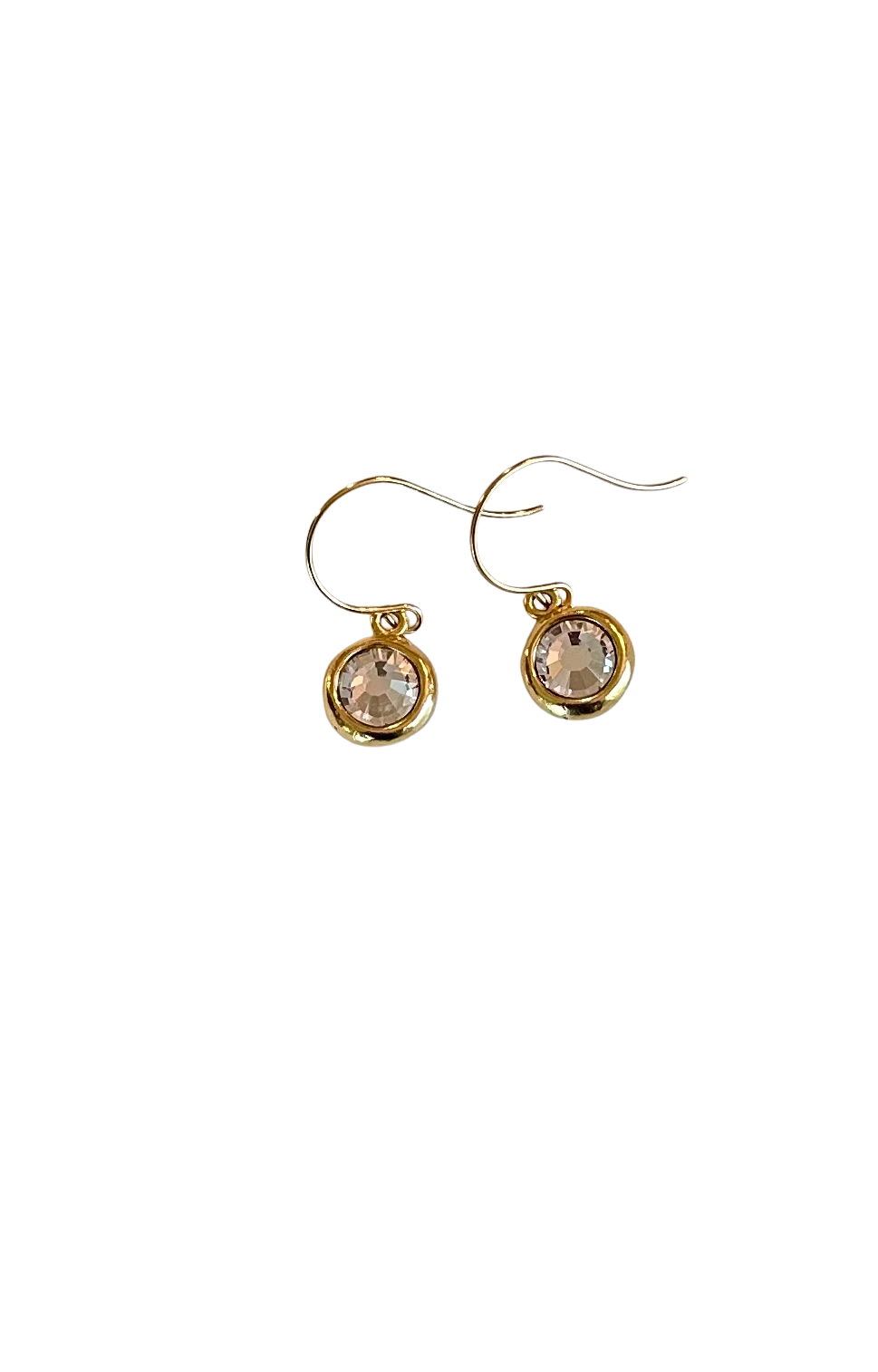 Golden Glow Drop Earrings