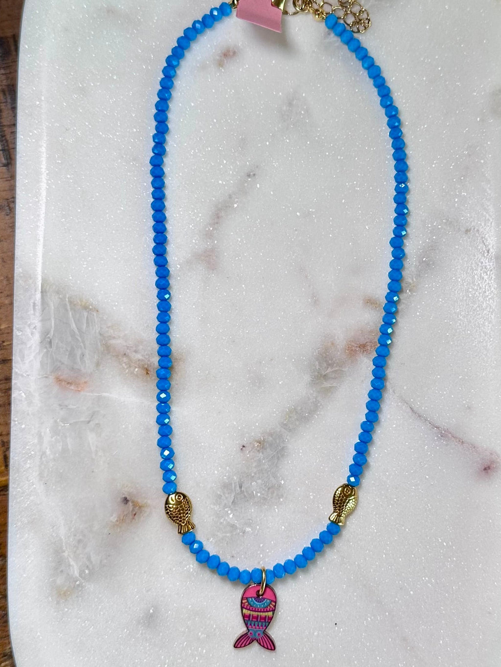 Tropical Tide Fish Necklace
