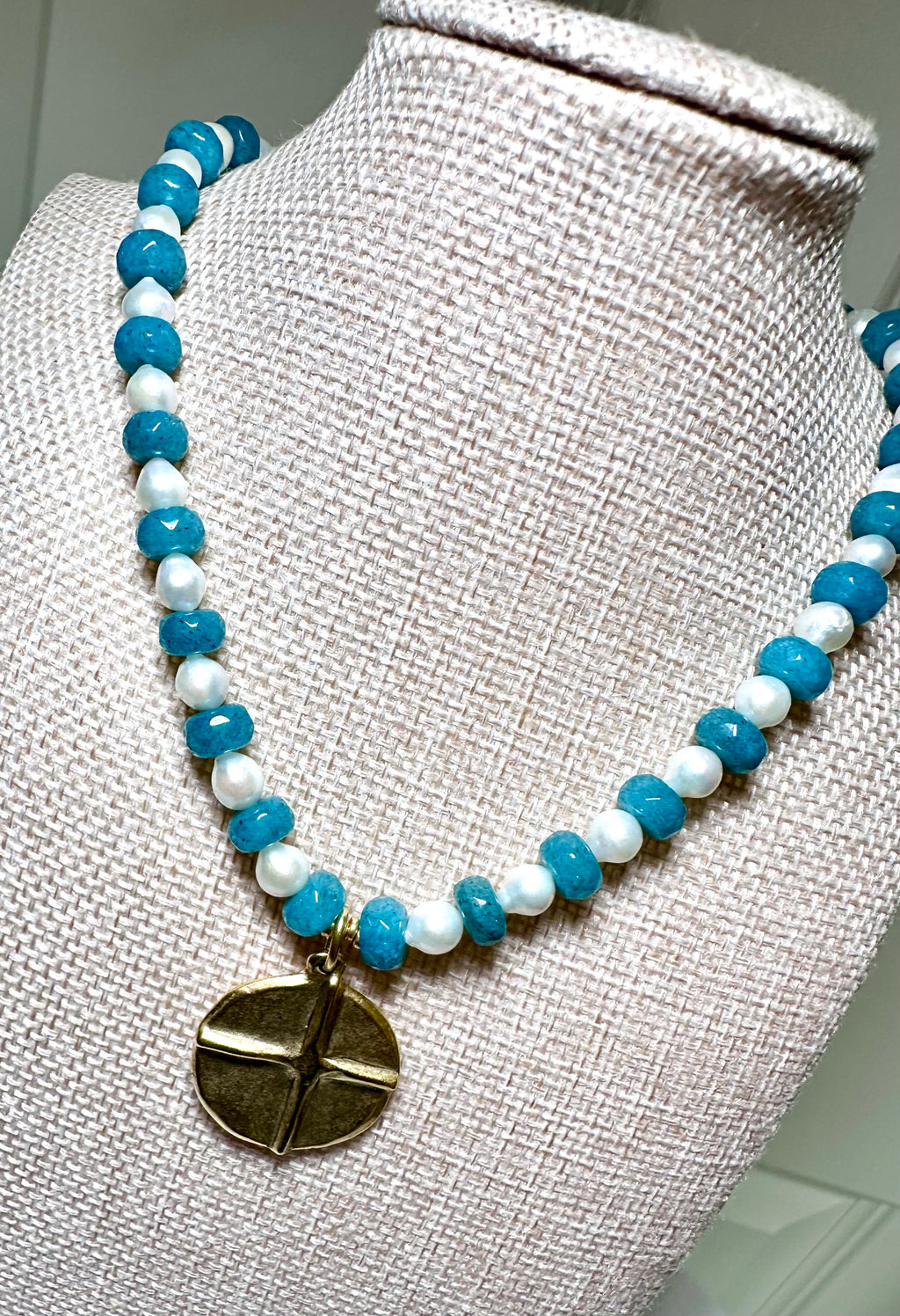 Cross my Heart Reversible Necklace