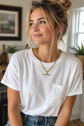 Golden Line Necklace