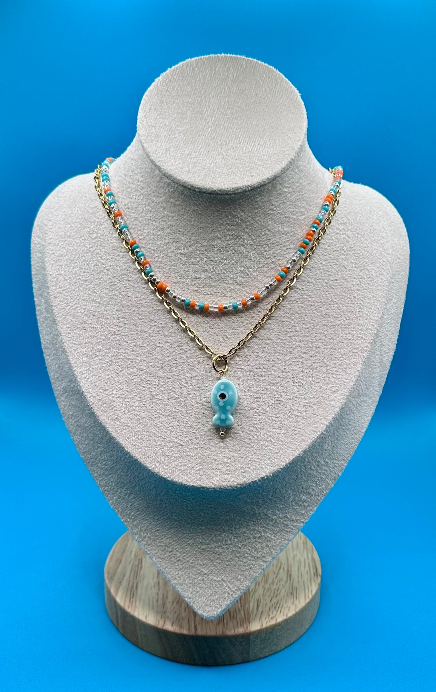 Coral Coast Necklace Stack