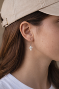 Heirloom Cross Earrings