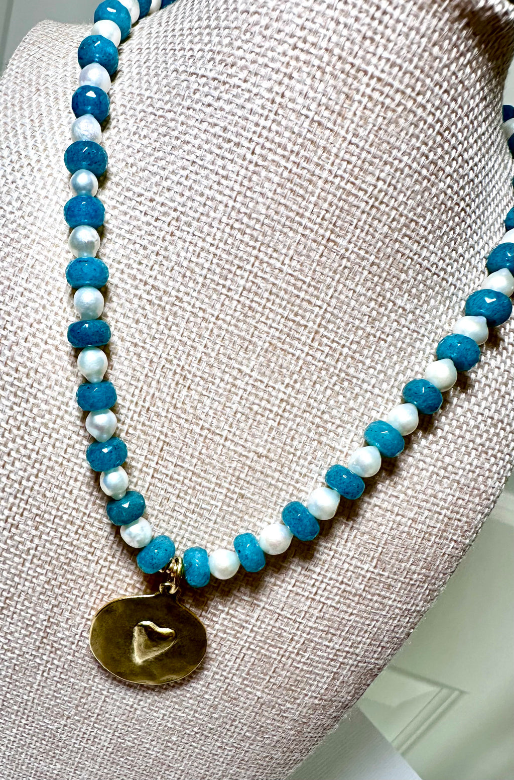 Cross my Heart Reversible Necklace
